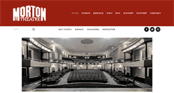 Desktop Screenshot of mortontheatre.com